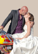 Kiss in the sunshine