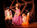 Will, Philomena, and Fluffkin at the mill