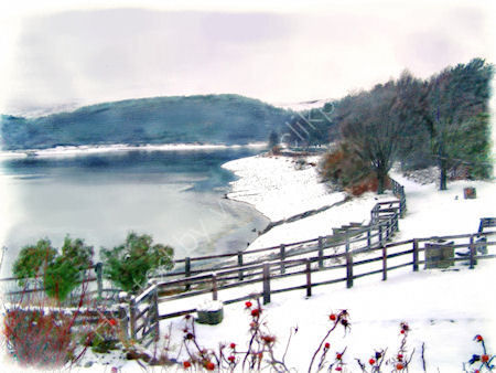 Winter's Day at Ogden Reservoir, Halifax