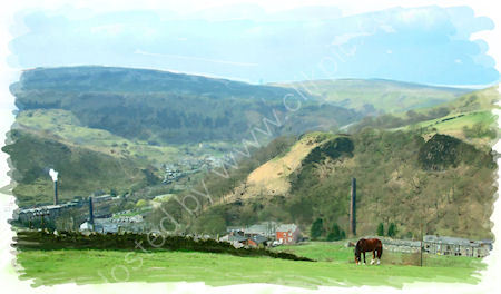 Overlooking Cornholme