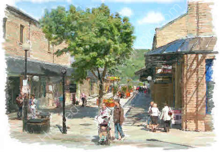 Lower Woolshops, Halifax   -  2010 calendar  -  June
