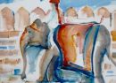 Elephant ride.
