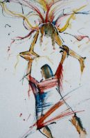 Jacobs struggle with the Angel.