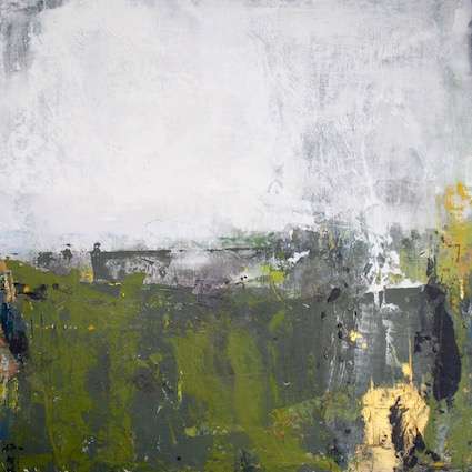 A long way, mixed media on canvas 30x23cm
