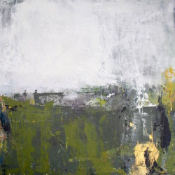 A long way, mixed media on canvas 30x23cm