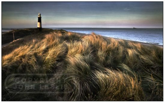 Evening glow at Spurn Point