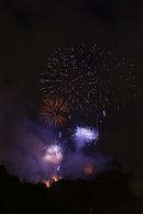 Fireworks at the Castle
