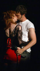 Scaramouche and Gallileo, in a moment of tenderness