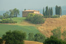 Early morning farm near Montepulciano