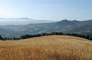 Dawn over the Orcia Valley