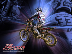 Motocross Poster Art