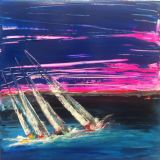 Racing up the solent. Sold