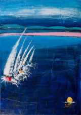 Rounding the buoy .Sold