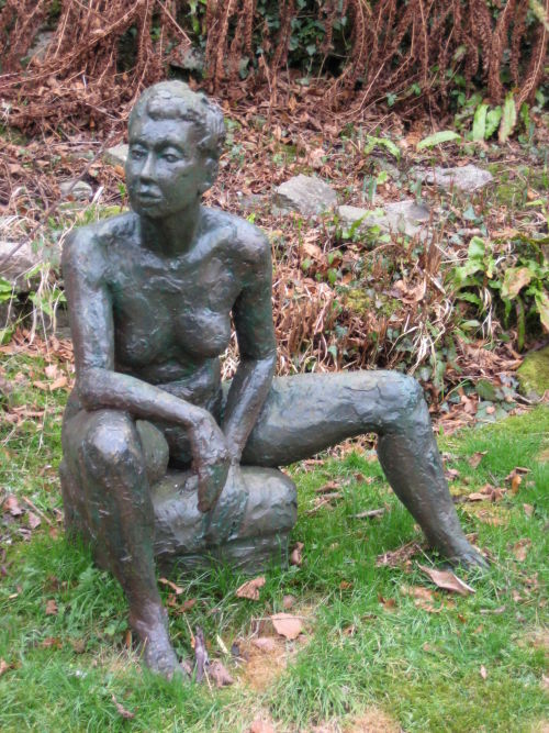 Seated lady