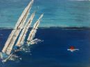 Sailing into broken waters Sold