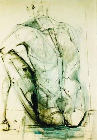 Seated man