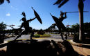 SCULPTURE OF WARRIORS