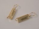 Green Gold Earrings