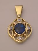 Black Opal Pendant 