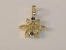 Sapphire & Diamond Pendant