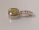 Yellow Sapphire Pendant 