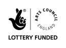 Arts Council England, Lottery grants for the arts logo. 