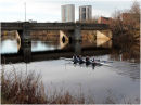Downriver from King's Bridge.