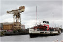 PS Waverley passing the old Barclay Curle Yard.