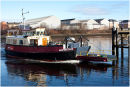 The Renfrew Rose, shortly before her last crossing over to Renfrew from Yoker.