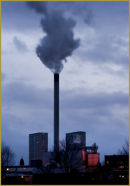 Factory chimney
