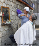 Having a Shave