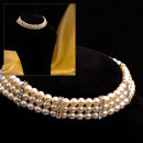 Pearl & crystal rondelle