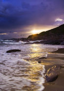 Sunset at Whitsand Bay Cornwall