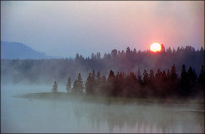 Yellowstone Dawn