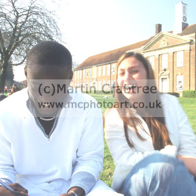 Prospectus picture of students.