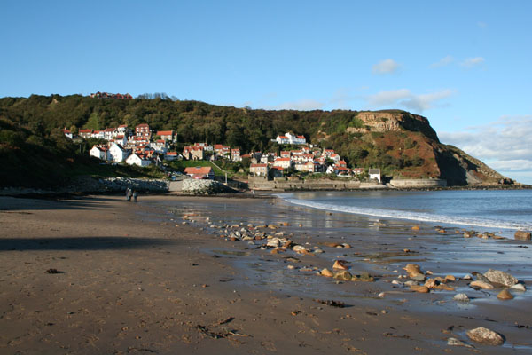 Runswick from the bay.