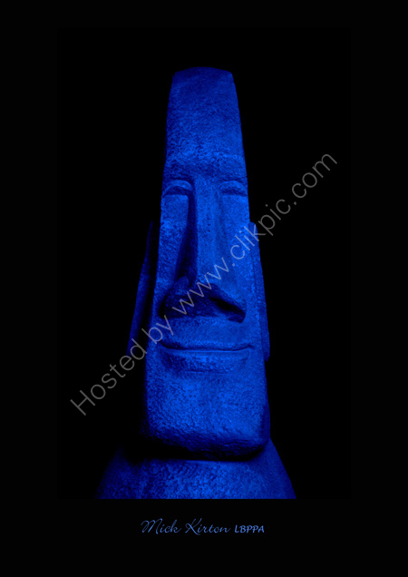 Blue Easter Man