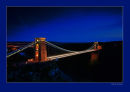  Brunel's Clifton Suspension Bridge by night