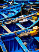 Boats at Essaouira's harbour