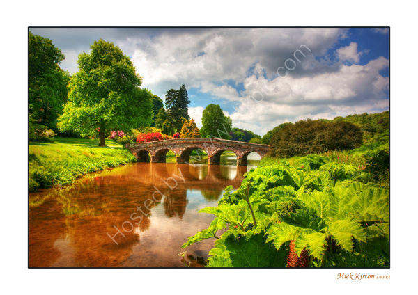 Stream to the bridge.