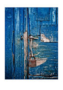 Blue door