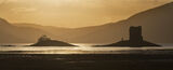 castle stalker sunset