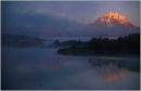 mount moran sunrise