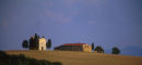 tuscan farm and chapel