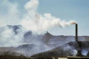 Copper mine pollution