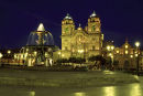 Plaza de Armas, Cusco, at night
