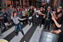 Samba in the street, San Telmo, Buenos Aires, Argentina