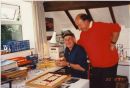 Brother Tony and I in the studio in 1991. Spot the subject !