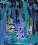Bottles in Purple (17cm x 22cm)