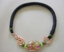 Pink Floral Necklace